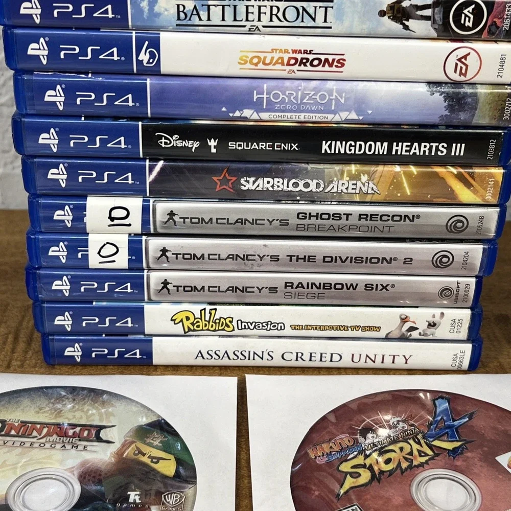 PS4 Lot Of 23 Games Resident Evil, Uncharted, Call Of Duty, Horizon, Dying Light
